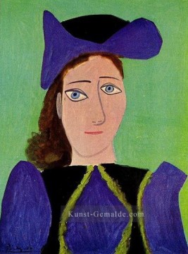  20 - Porträt Frau Olga 1920 kubist Pablo Picasso